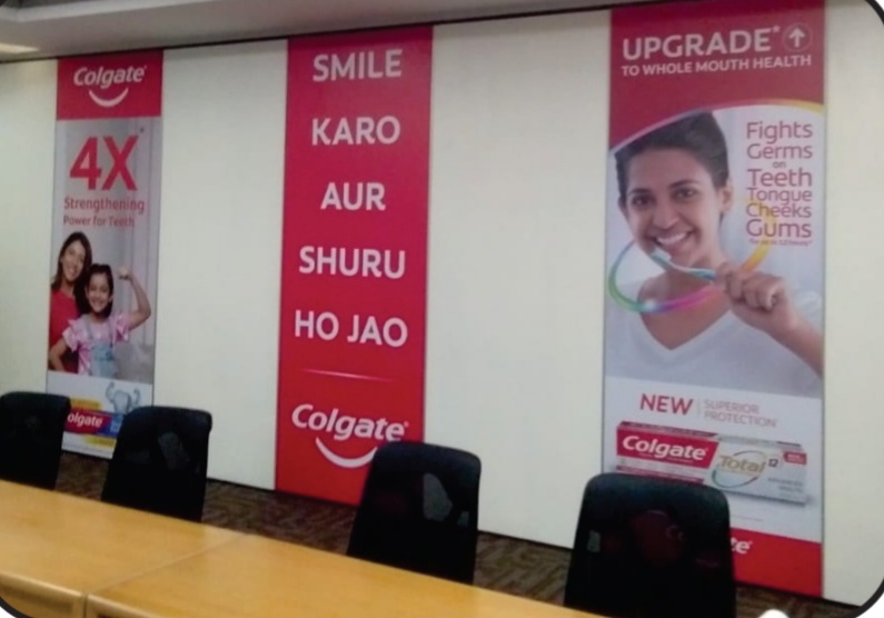 wall branding dropdown branding